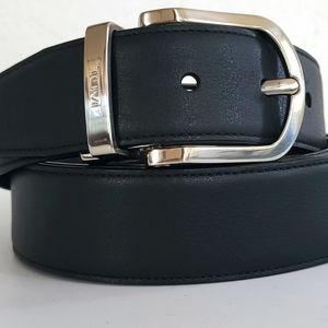 Tumi Black Leather Belt, 62-64